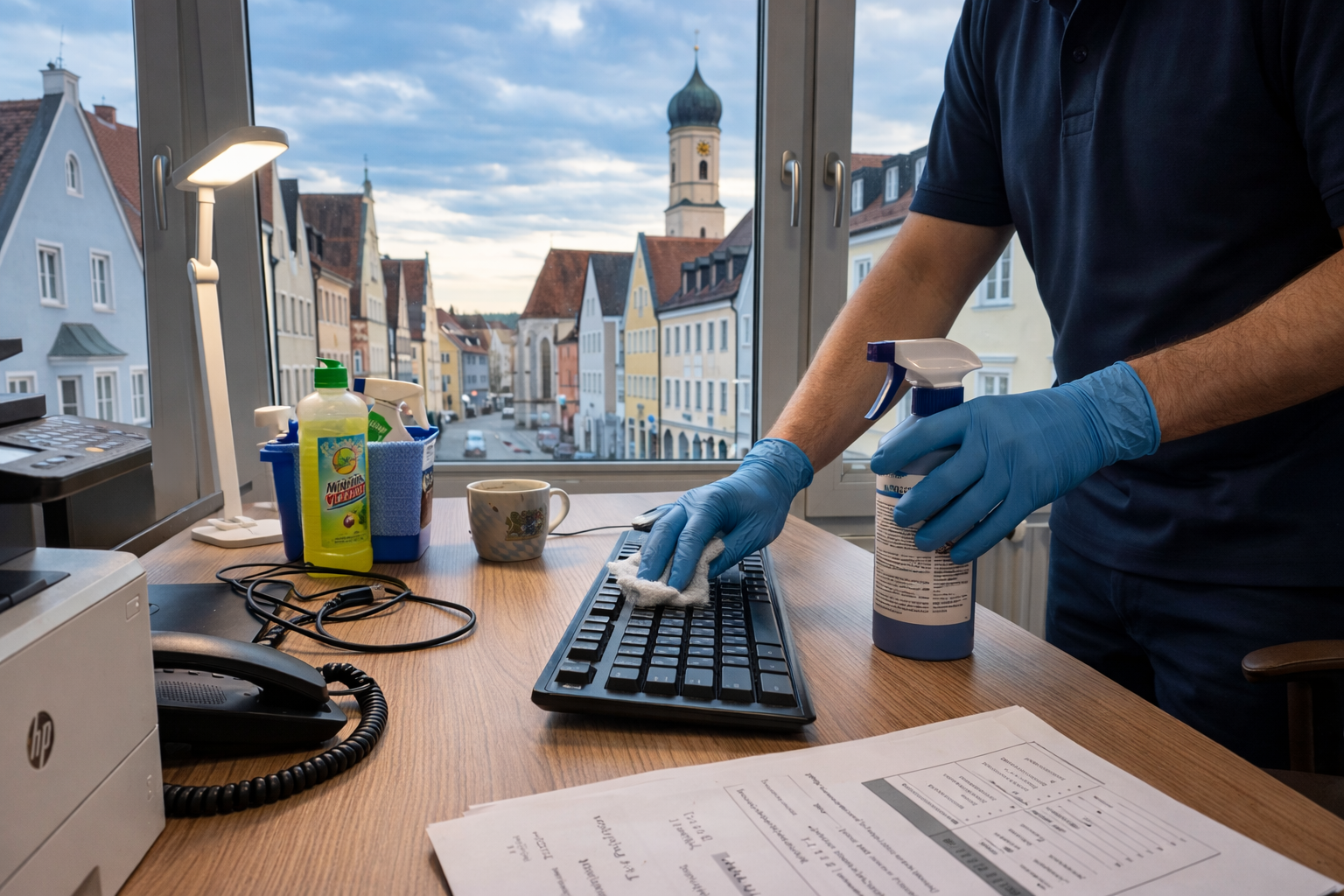 Professionelle Büroreinigung Erding