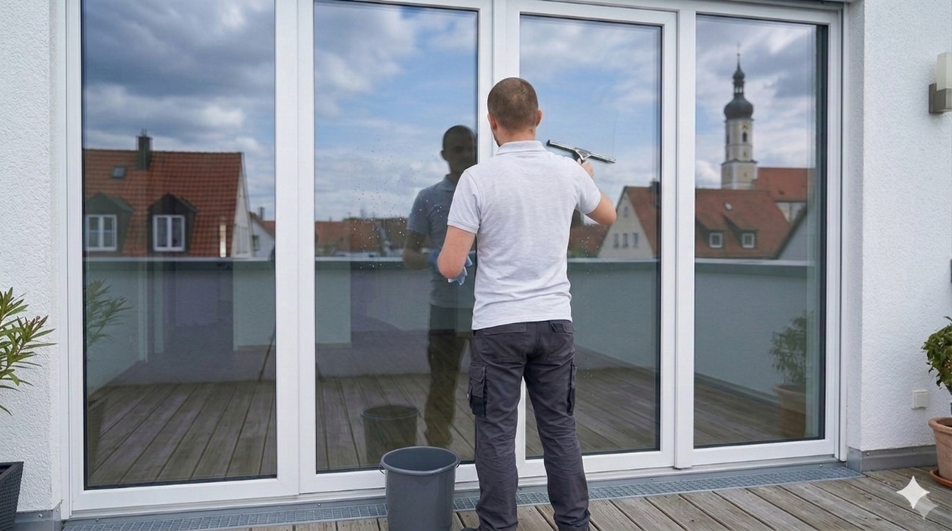 Professionelle Fensterreinigung Erding