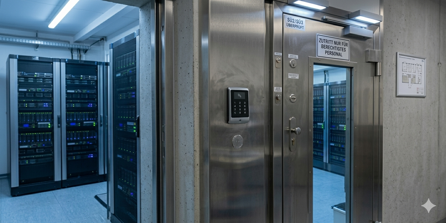 Reinigung von Sicherheitsbereichen und Serverräumen Erding